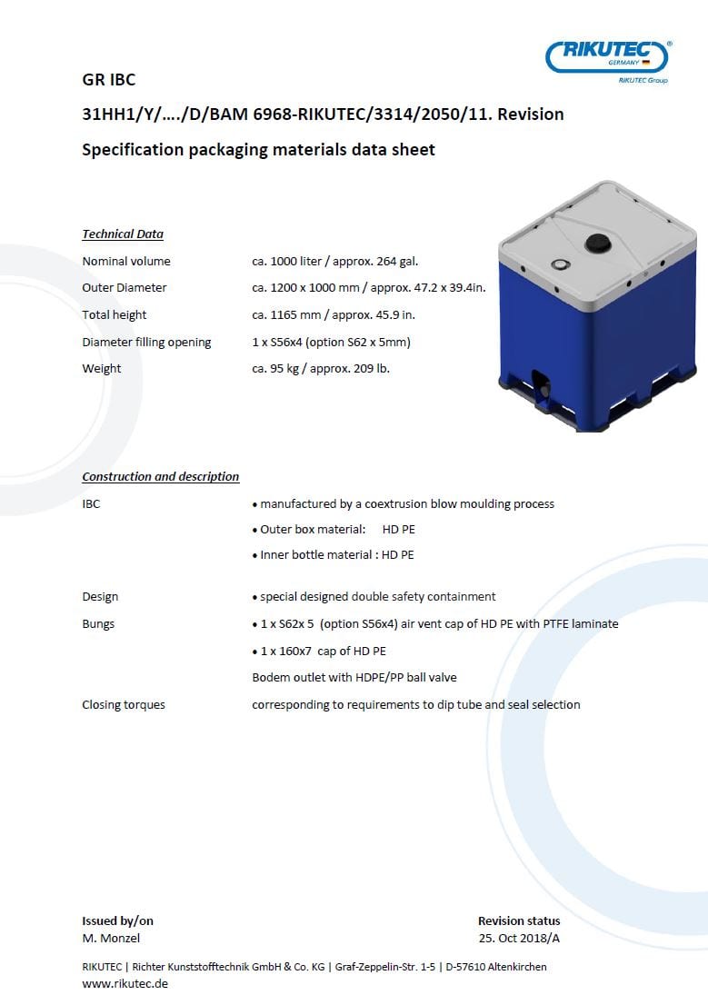 Data Sheets Archives Rikutec America